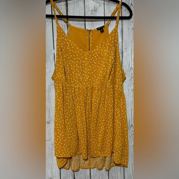 Torrid Women’s Polka Dot Babydoll Challis Sweetheart Tank size 3 - Picture 5 of 14